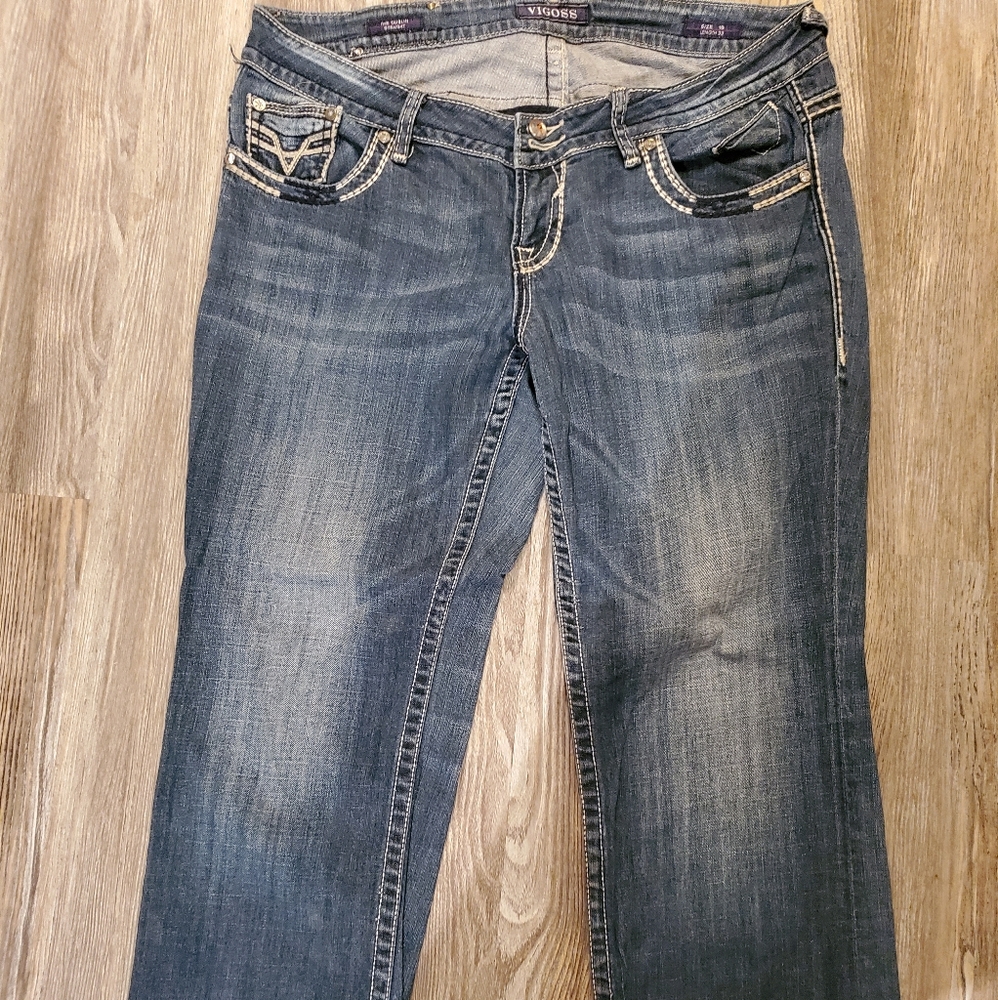 COPY - Vigoss Plus Boot Cut Jeans Size 18 x 33